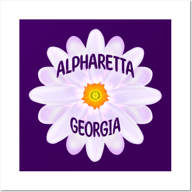 Alpharetta Georgia Wall Art by MoMido